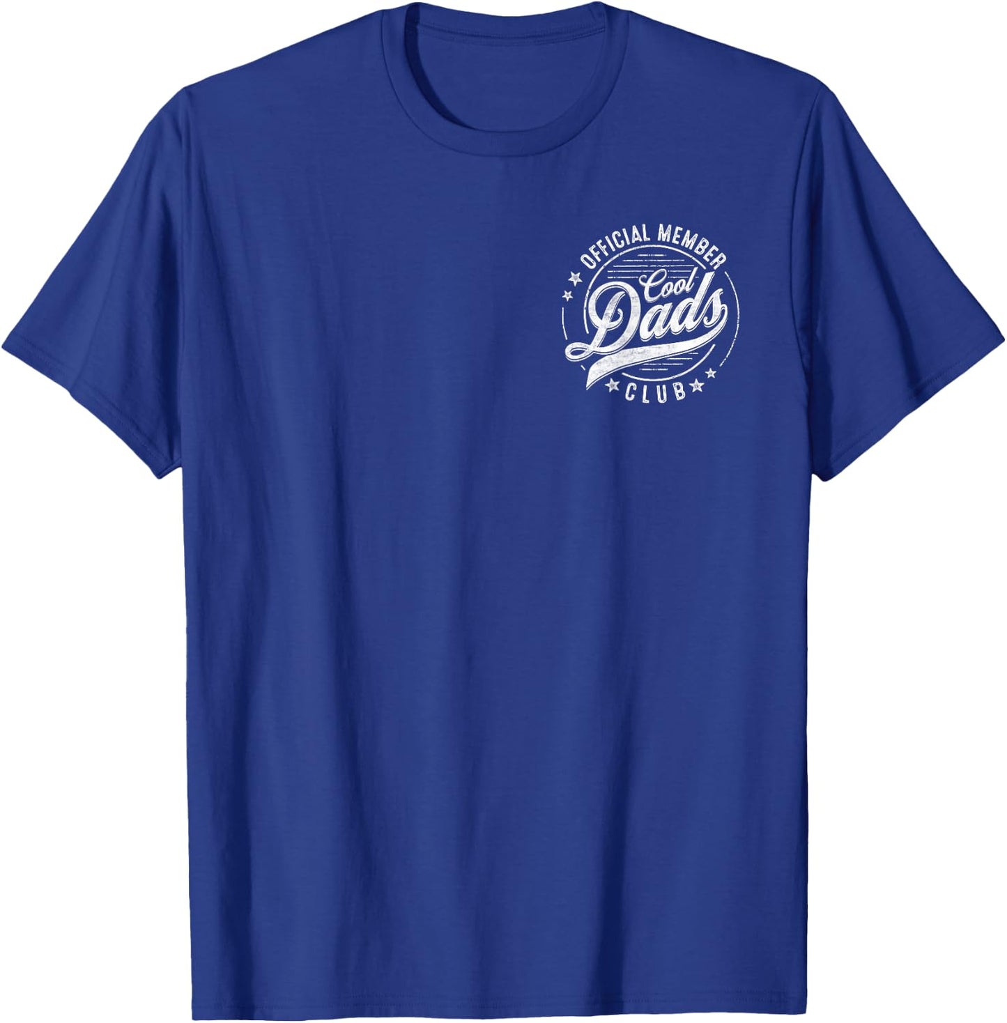 Official Member Cool Dads Club Funny Dad Father's Day Retro T-Shirt - T-Shirt | Royal