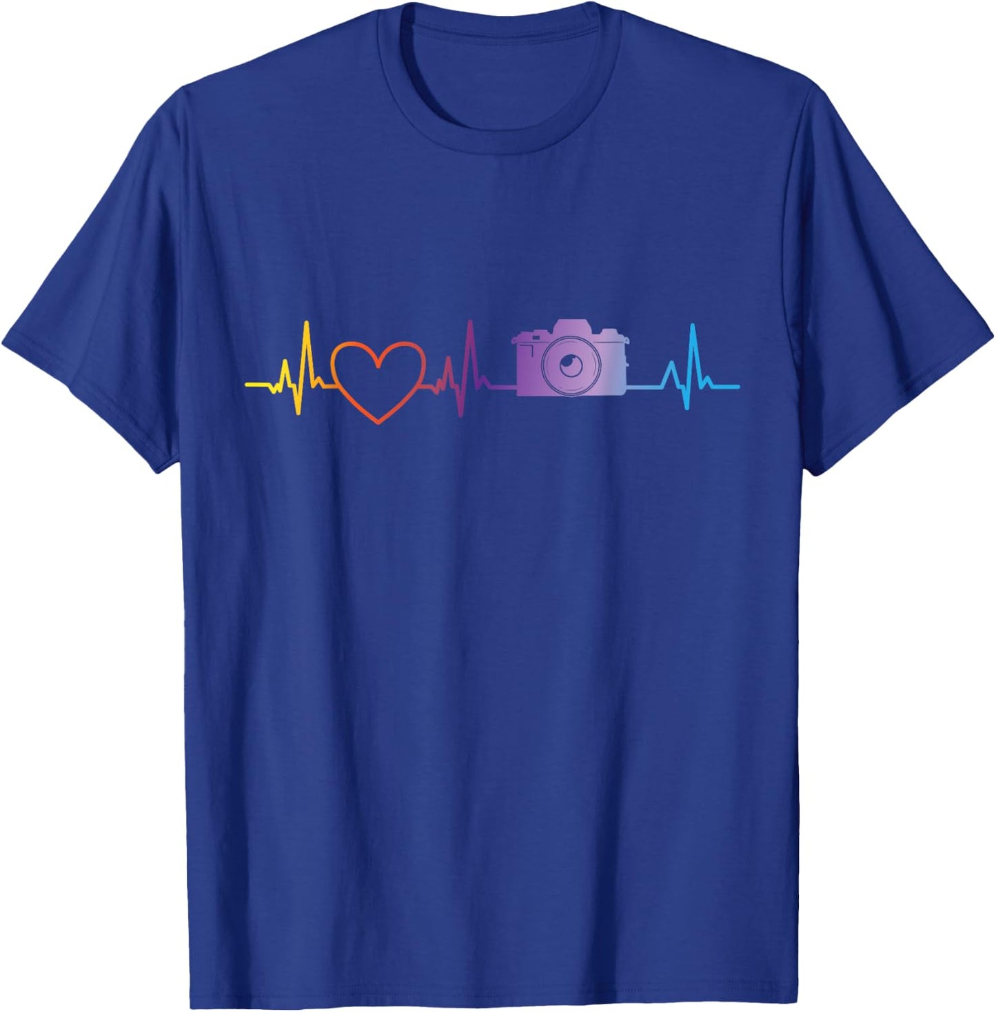 Cool Photography Art Women Camera Lover Photographer T-Shirt - T-Shirt | Royal