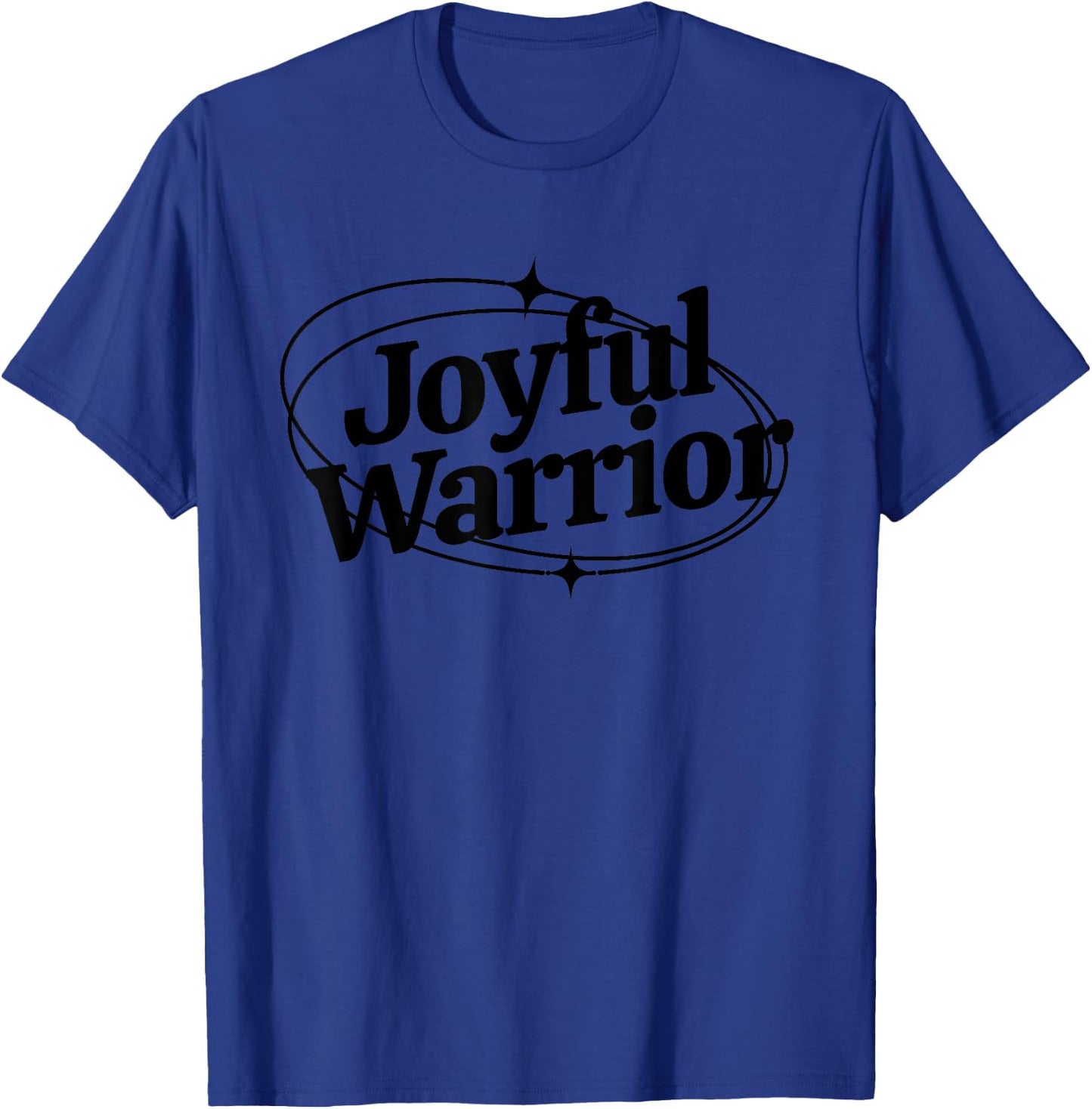 Joyful Warrior Kamala Harris Tim Walz Waltz 2024 T-Shirt - T-Shirt | Royal