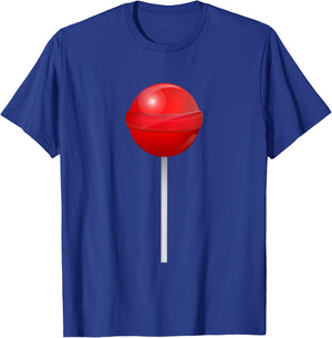 Candy Sucker Lollipop T-Shirt - T-Shirt | Royal
