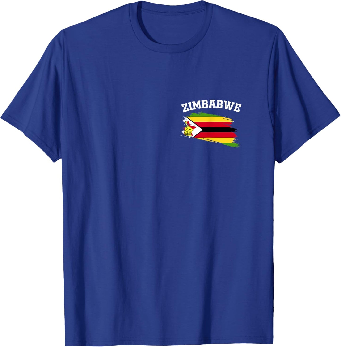 Zimbabwe Souvenirs Harare Vacation Africa Cricket Athletics T-Shirt - T-Shirt | Royal