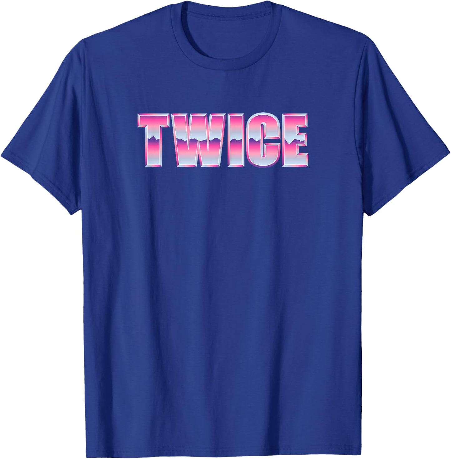 Retro Twice T-Shirt - T-Shirt | Royal
