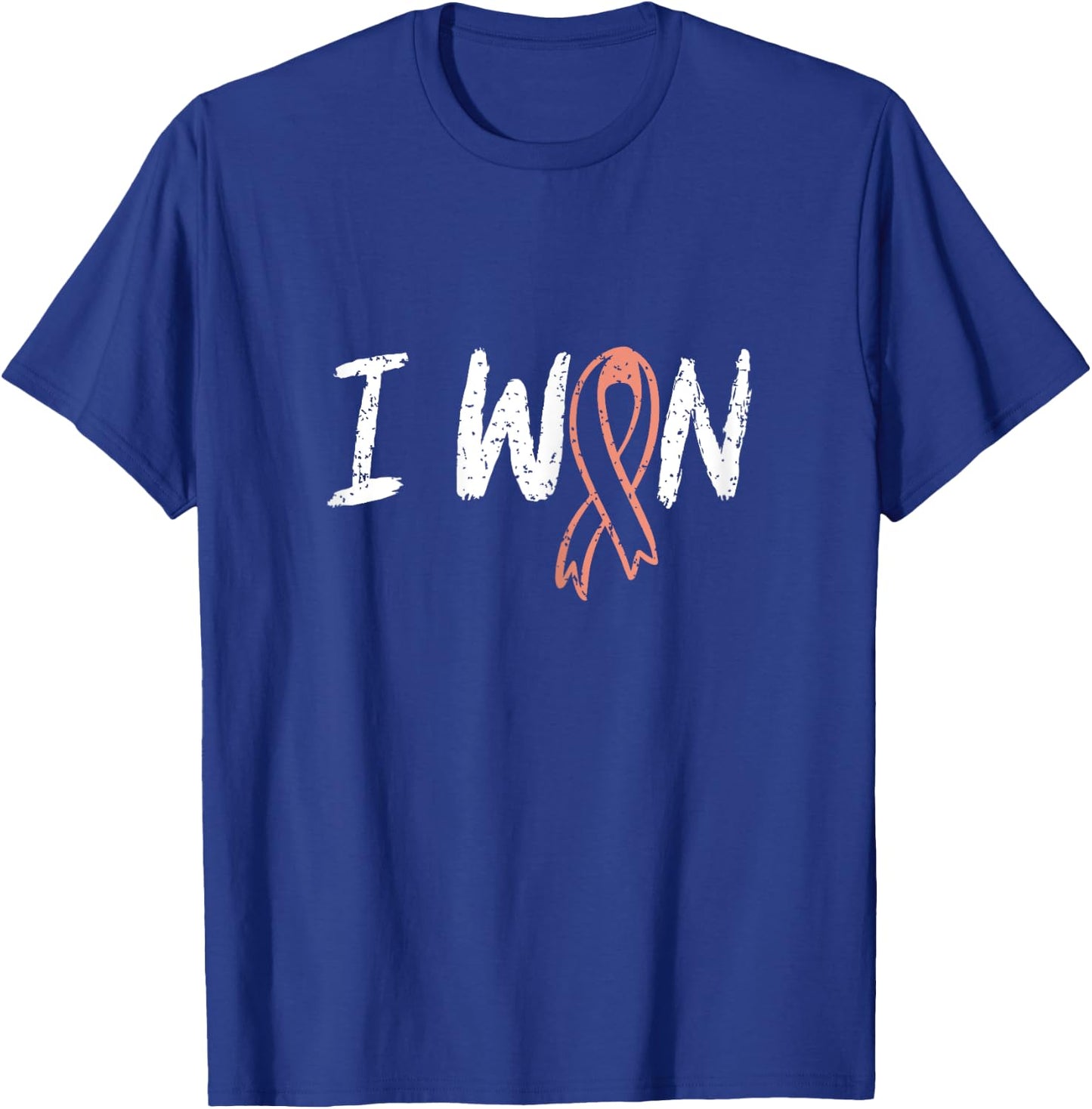 Uterine Cancer Survivor - I Won Uterine Cancer Awareness T-Shirt - T-Shirt | Royal