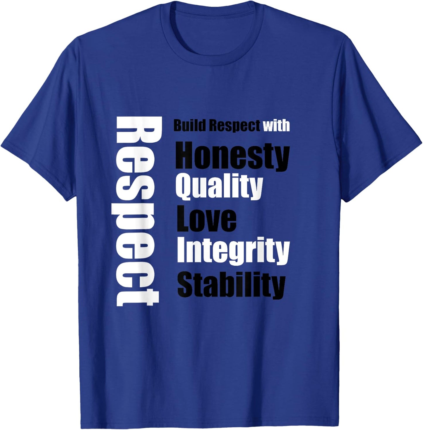 Respect T-Shirt - T-Shirt | Royal