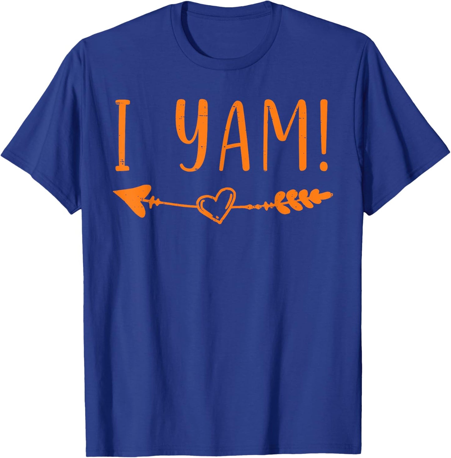 Thanksgiving Matching Couple She's My Sweet Potato I Yam T-Shirt - T-Shirt | Royal