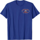 Trestles Beach California CA Retro Surfer Front & Back T-Shirt - T-Shirt | Royal