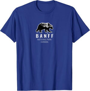 Banff National Park Bear Nature T-Shirt - T-Shirt | Royal