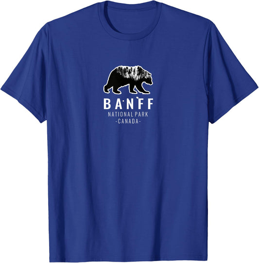 Banff National Park Bear Nature T-Shirt - T-Shirt | Royal