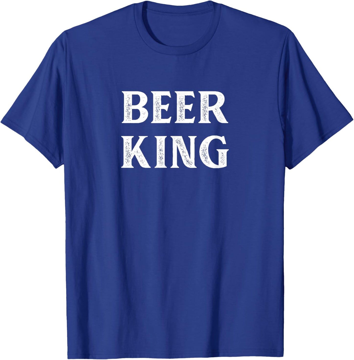 Beer King - Vintage Style T-Shirt - T-Shirt | Royal