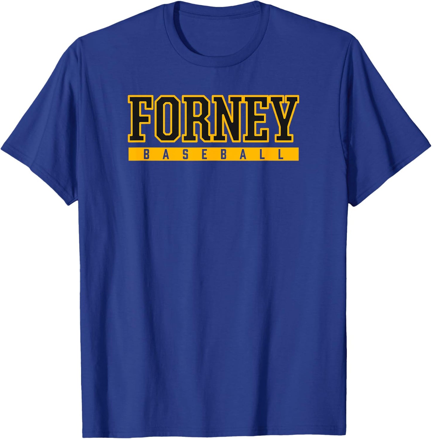 Forney High School Baseball T-Shirt - T-Shirt | Royal