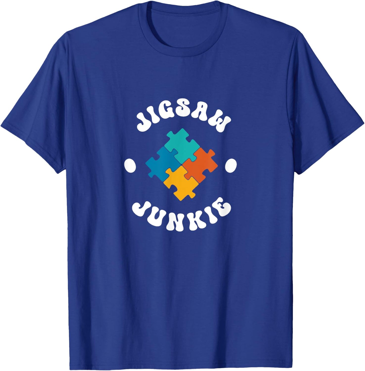 Jigsaw Junkie T-Shirt - T-Shirt | Royal