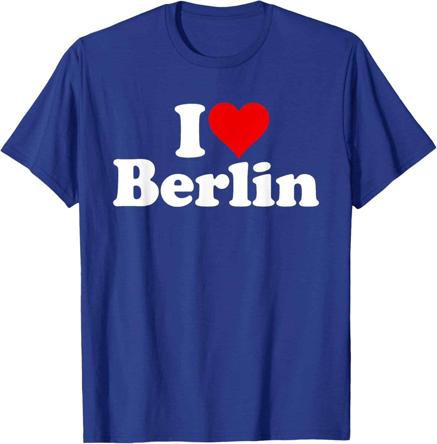 I Love Heart Berlin Germany T-Shirt - T-Shirt | Royal
