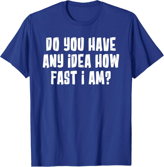 I'm Fast AF Boi Front Back Print Funny Meme Fast As F Boy T-Shirt - T-Shirt | Royal