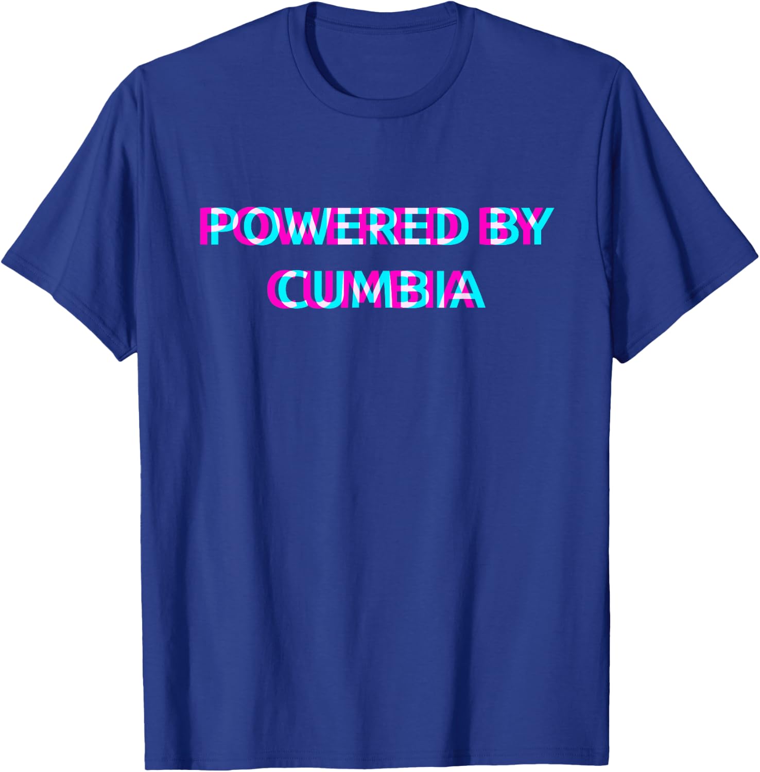 Powered By Cumbia Music Festival Outfit T-Shirt - T-Shirt | Royal