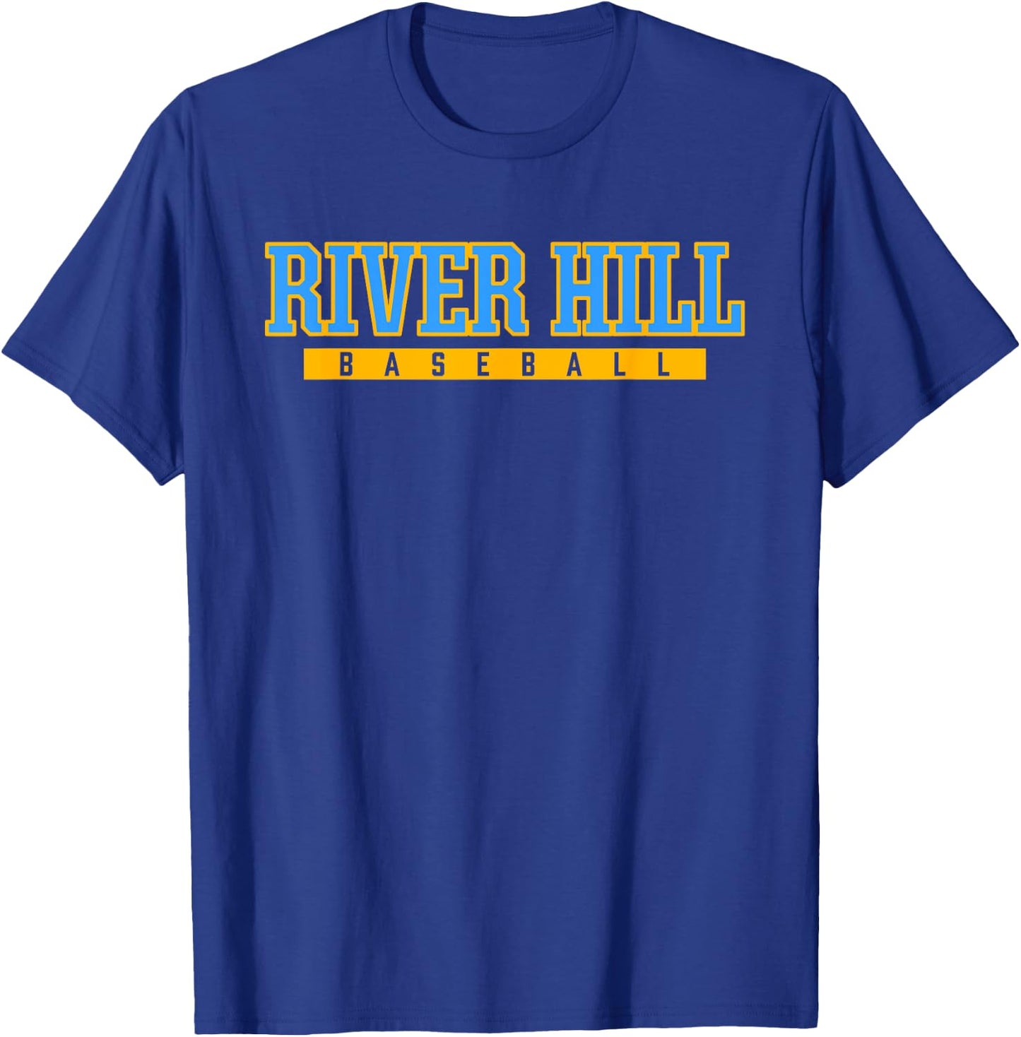 River Hill High School Baseball T-Shirt - T-Shirt | Royal