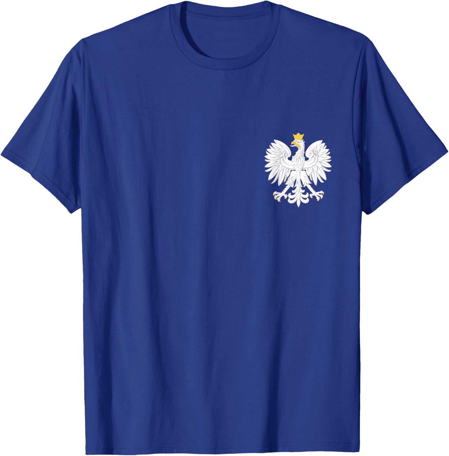 Poland Flag Pride Eagle Polish Roots Polska T-Shirt - T-Shirt | Royal