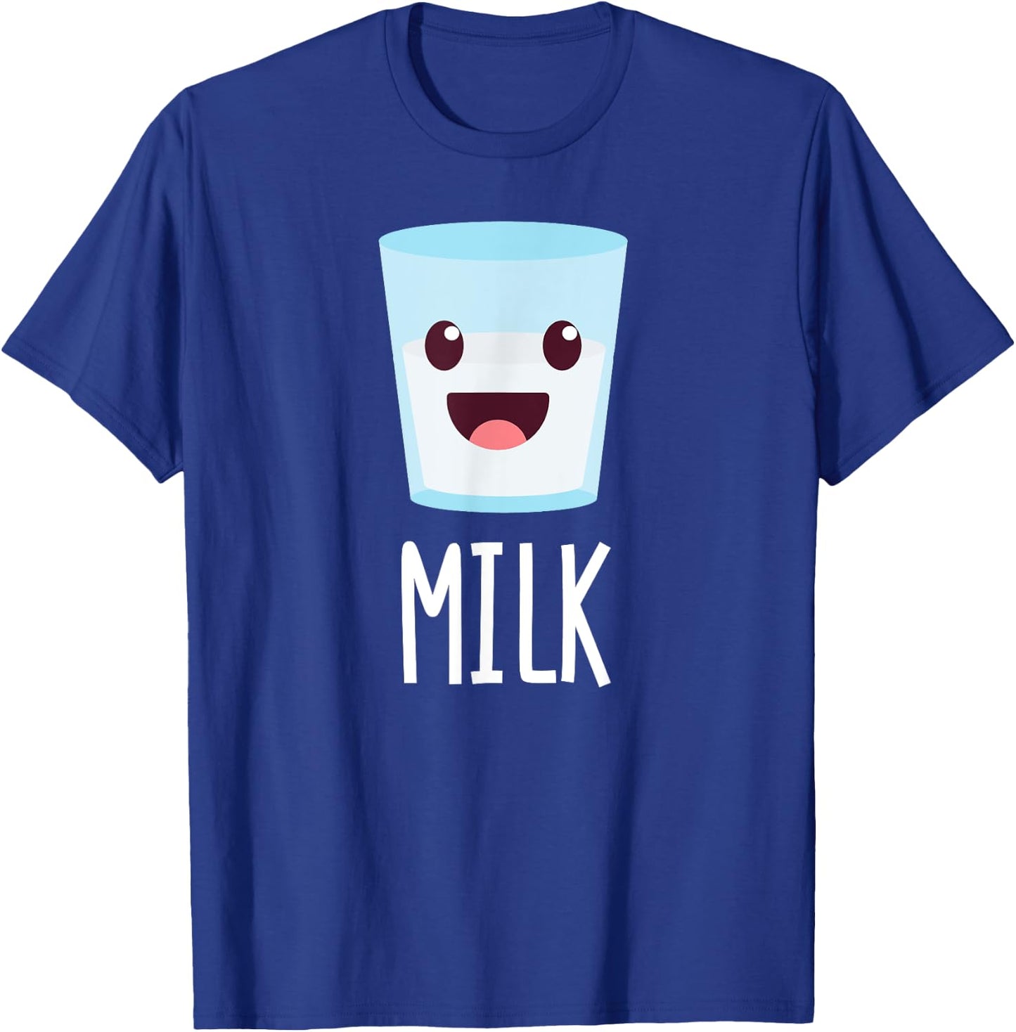 Milk & Cookies Matching Couple Halloween Best Friends T-Shirt - T-Shirt | Royal