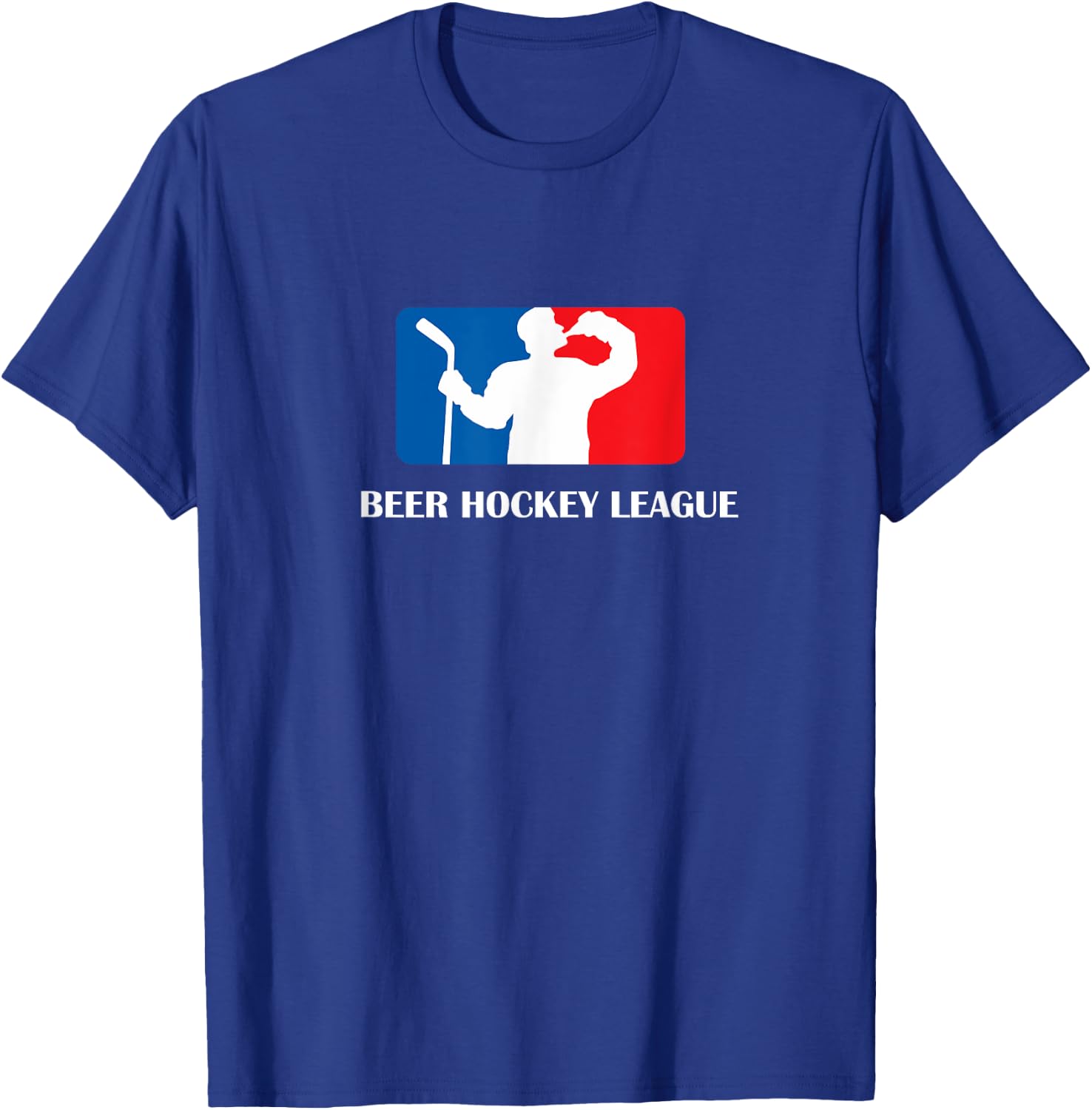 Beer Hockey League Adults T-Shirt - T-Shirt | Royal