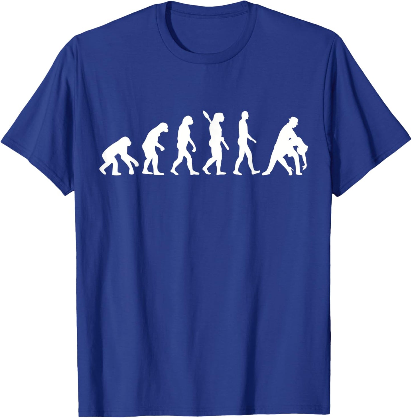 Evolution dancing T-Shirt - T-Shirt | Royal