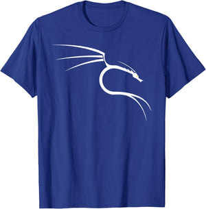 Cool Kali Linux Dragon Hacker T-Shirt - T-Shirt | Royal