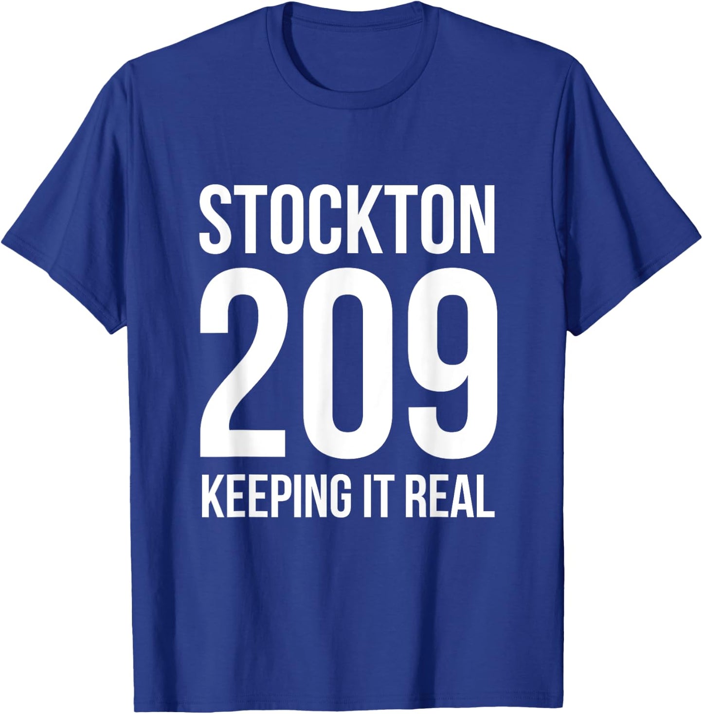 Stockton 209 T Shirt T-Shirt - T-Shirt | Royal