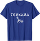 TENKARA fishing-shirt with fly T-Shirt - T-Shirt | Royal