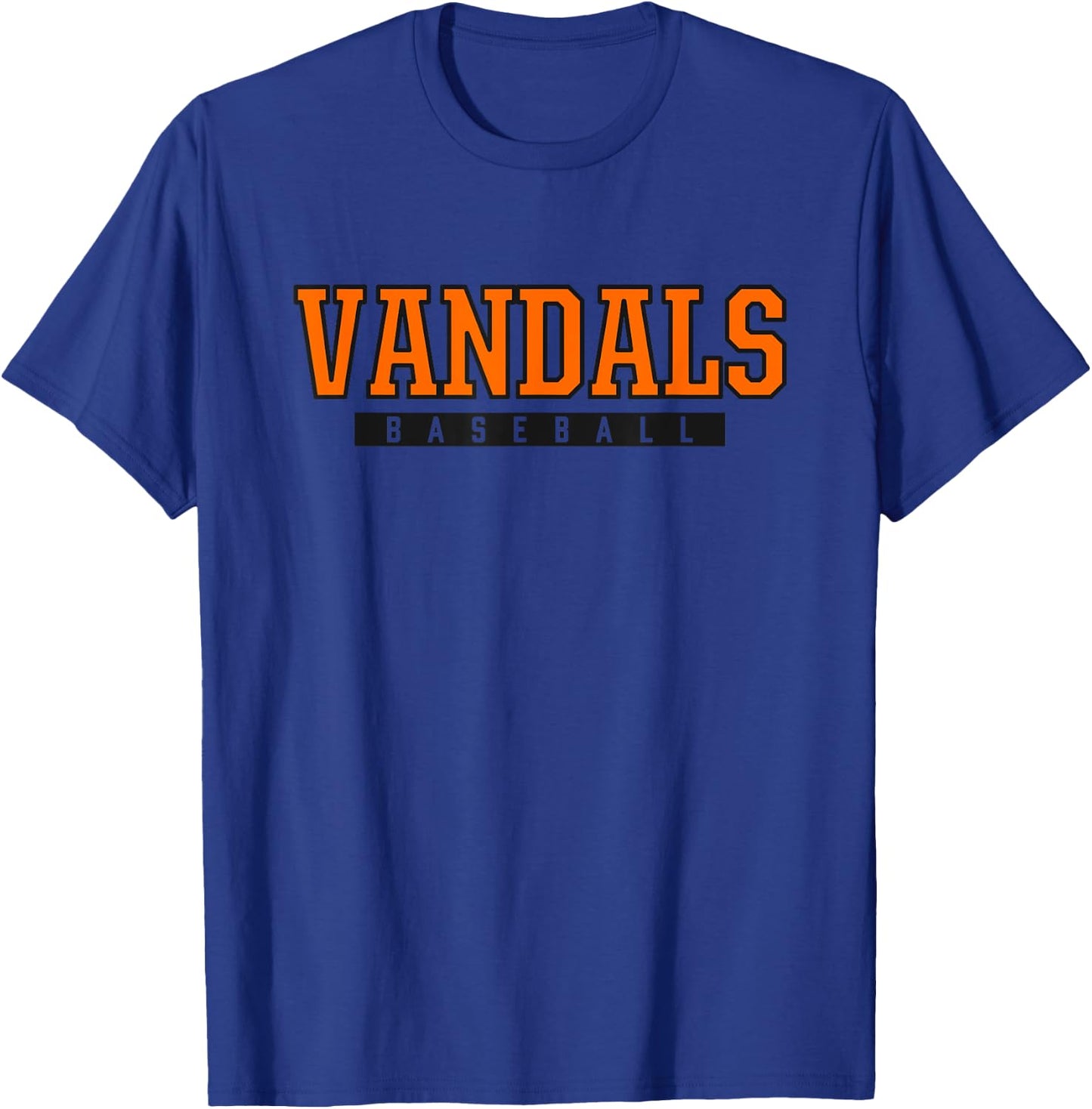 Merrill Vandals Baseball T-Shirt - T-Shirt | Royal