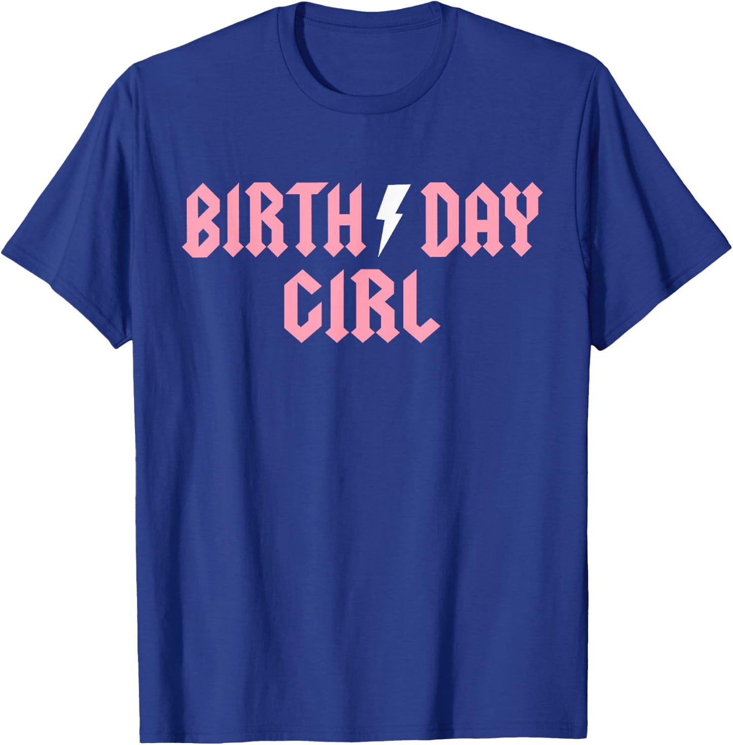 Rock n Roll Birthday Girl Birthday Rock Star Matching Family T-Shirt - T-Shirt | Royal