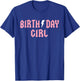 Rock n Roll Birthday Girl Birthday Rock Star Matching Family T-Shirt - T-Shirt | Royal