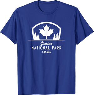 Glacier National Park Canada T-Shirt - T-Shirt | Royal