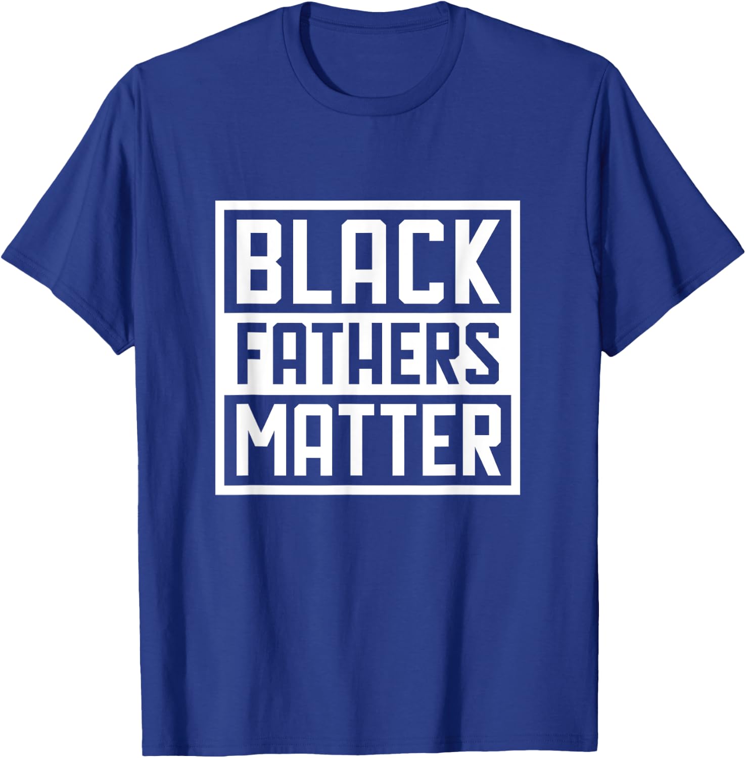 Black Fathers Matter Black Pride Gift T-Shirt - T-Shirt | Royal