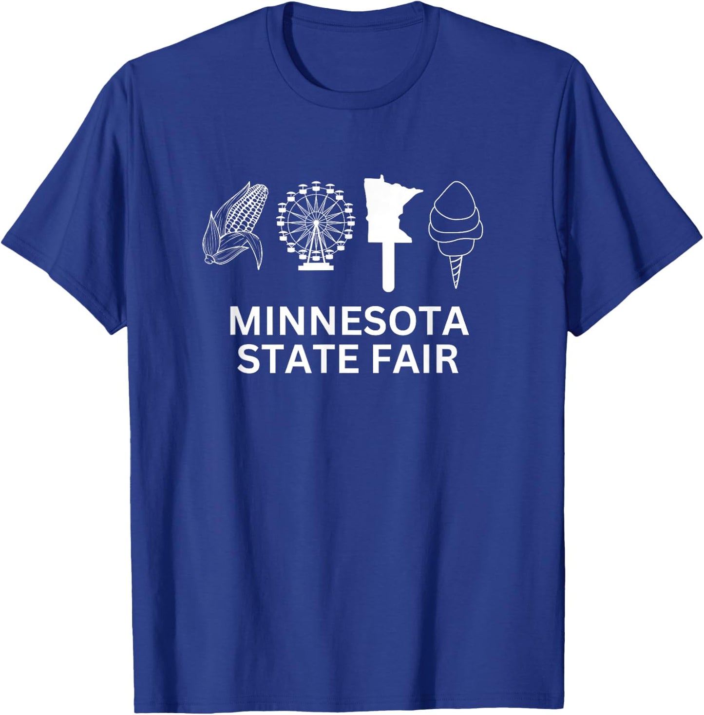 Minnesota State Fair Food T-Shirt - T-Shirt | Royal