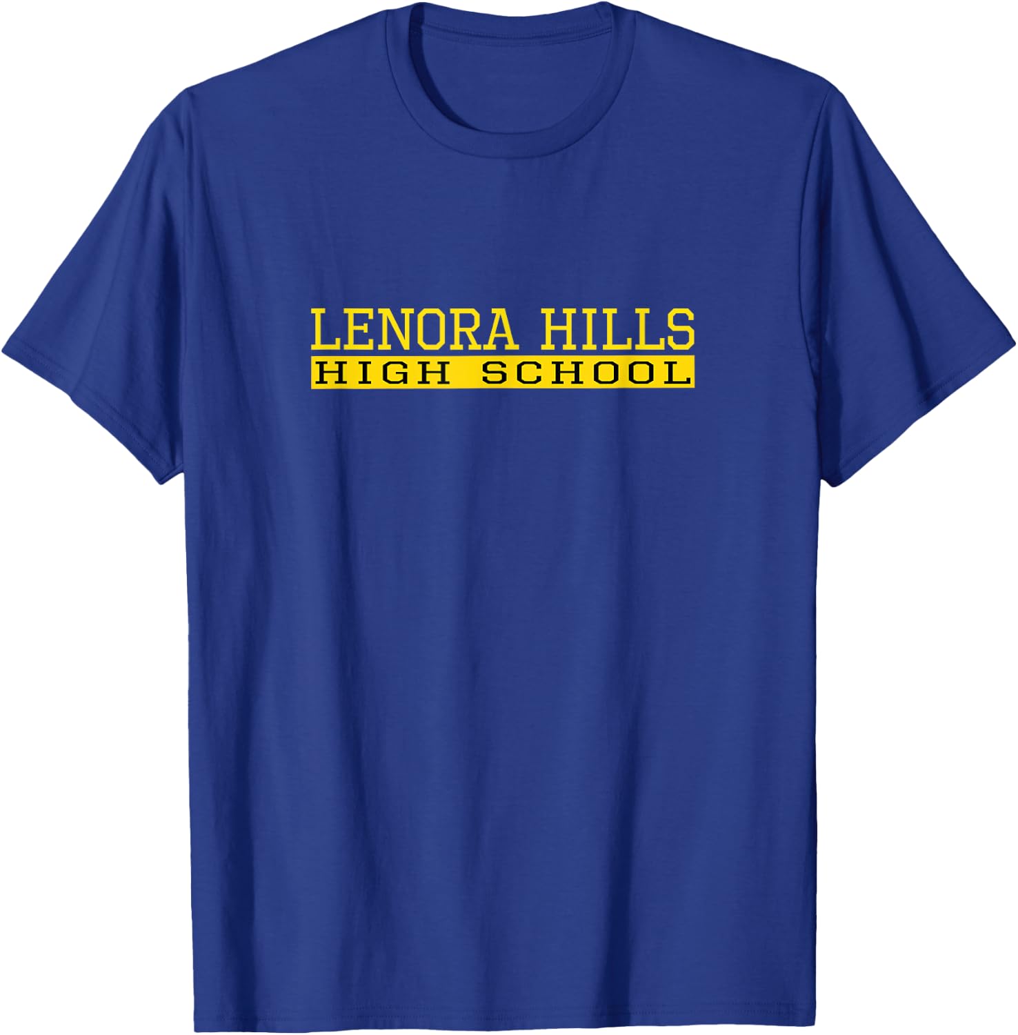 Lenora Hills High School Stranger Eleven T-Shirt - T-Shirt | Royal