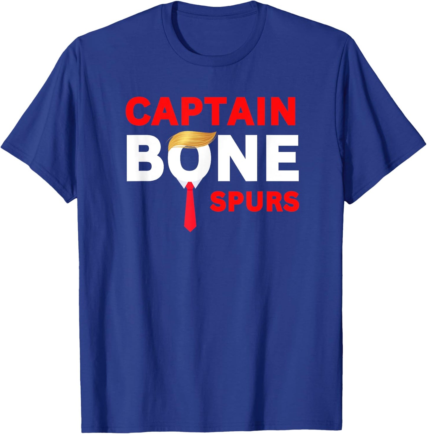 Captain Bone Spurs Funny Halloween Costume New 2025 T-Shirt - T-Shirt | Royal
