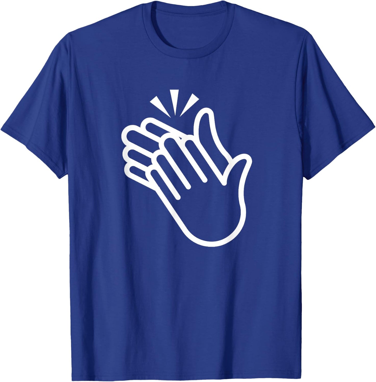 Clapping Hands, Funny, Jokes, Sarcastic T-Shirt - T-Shirt | Royal