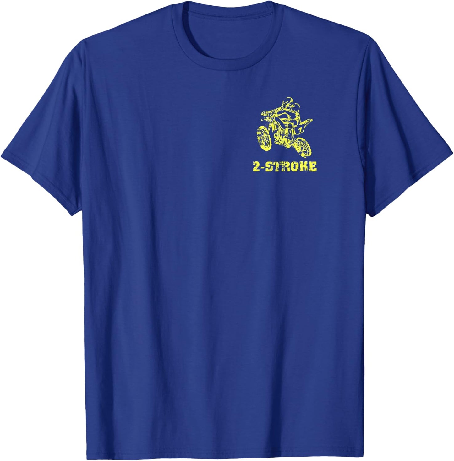 Dirt Bike Braap 2-Stroke 2-Sided T-Shirt - T-Shirt | Royal
