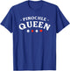 Pinochle Queen Card Game T-Shirt - T-Shirt | Royal