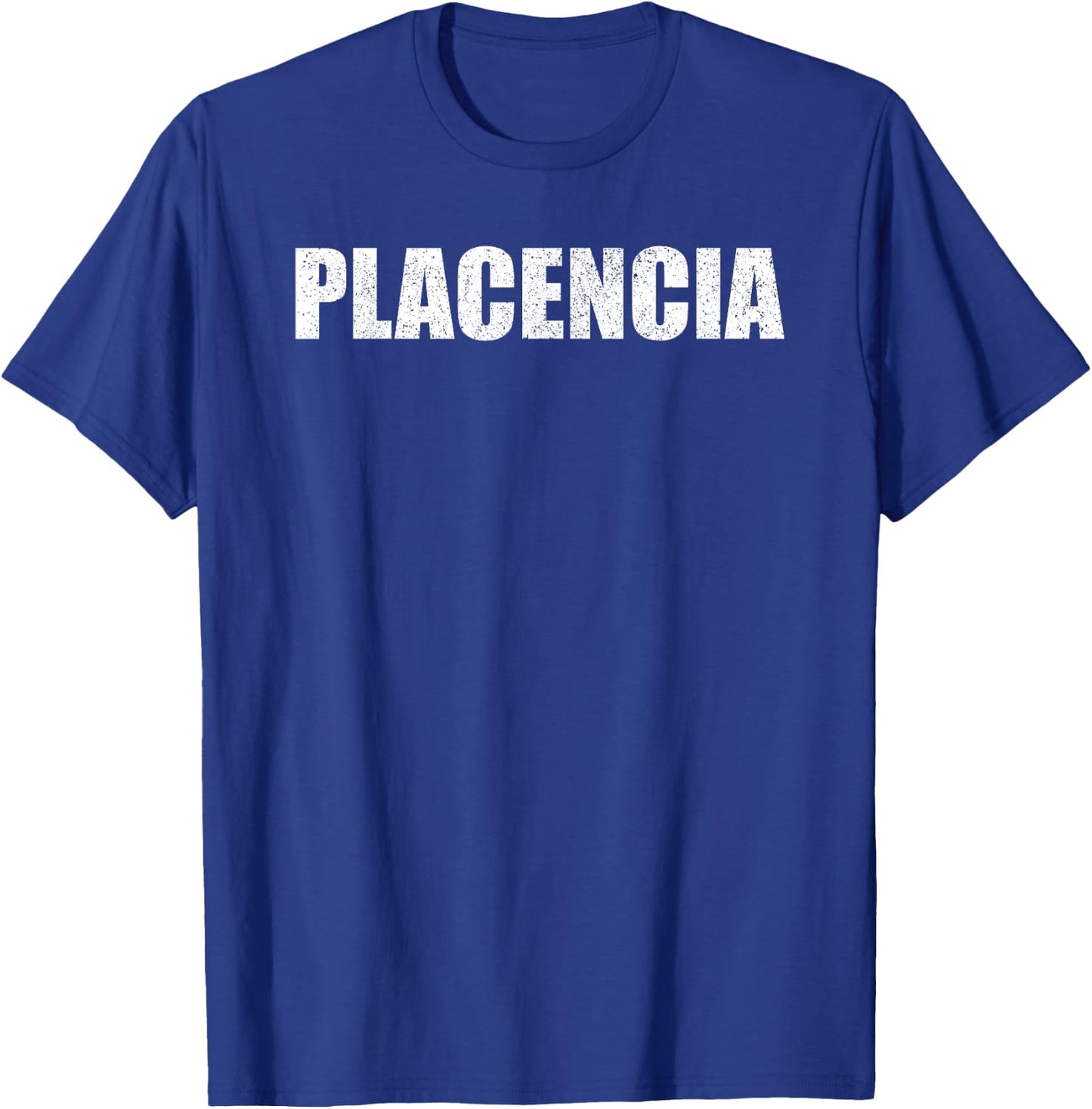 Placencia Surname Retro Hispanic Mexican Spanish Family T-Shirt - T-Shirt | Royal