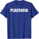 Placencia Surname Retro Hispanic Mexican Spanish Family T-Shirt - T-Shirt | Royal