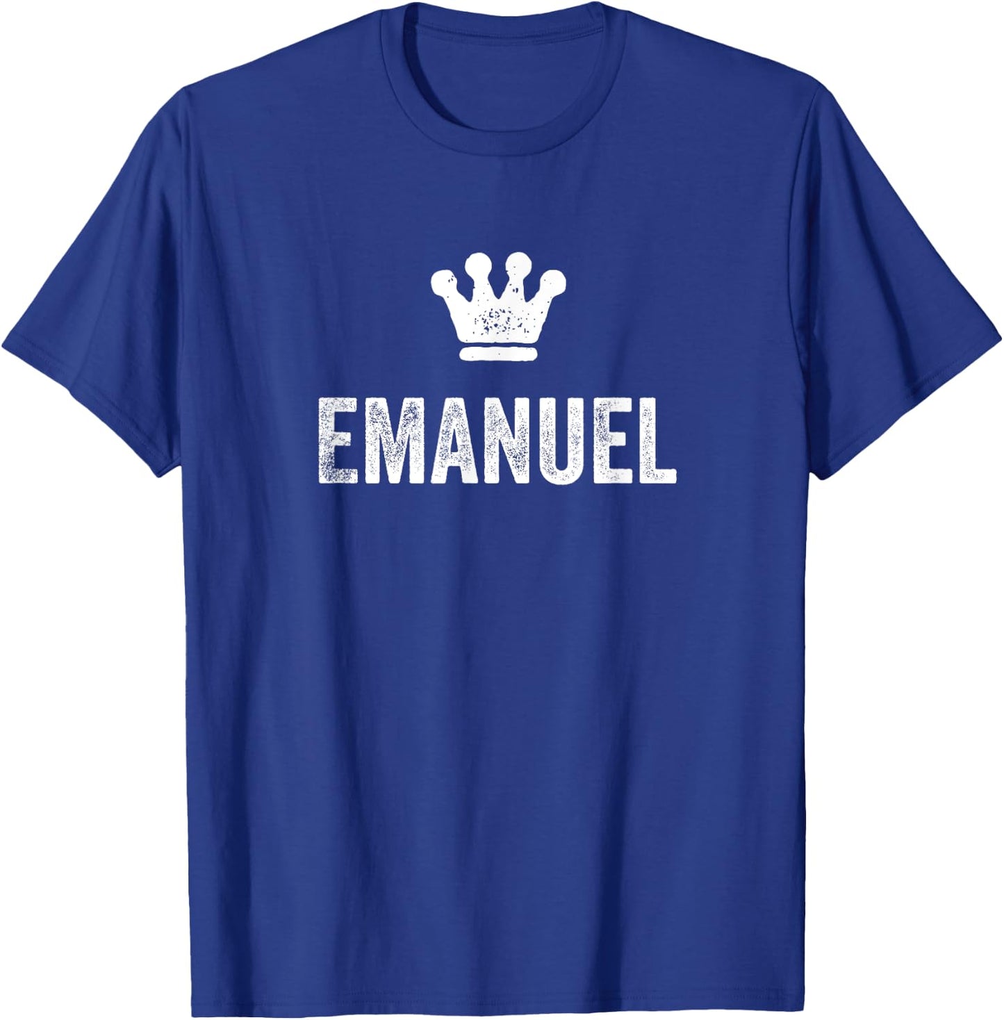 Emanuel the King / Crown & Name Called Emanuel T-Shirt - T-Shirt | Royal