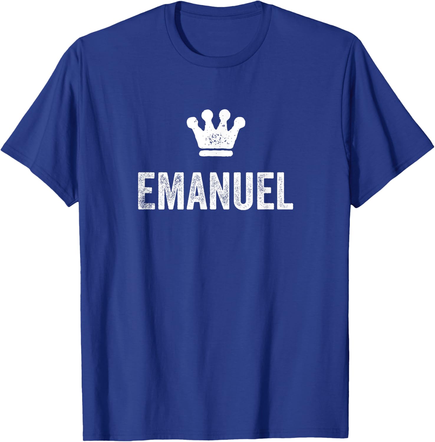 Emanuel the King / Crown & Name Called Emanuel T-Shirt - T-Shirt | Royal