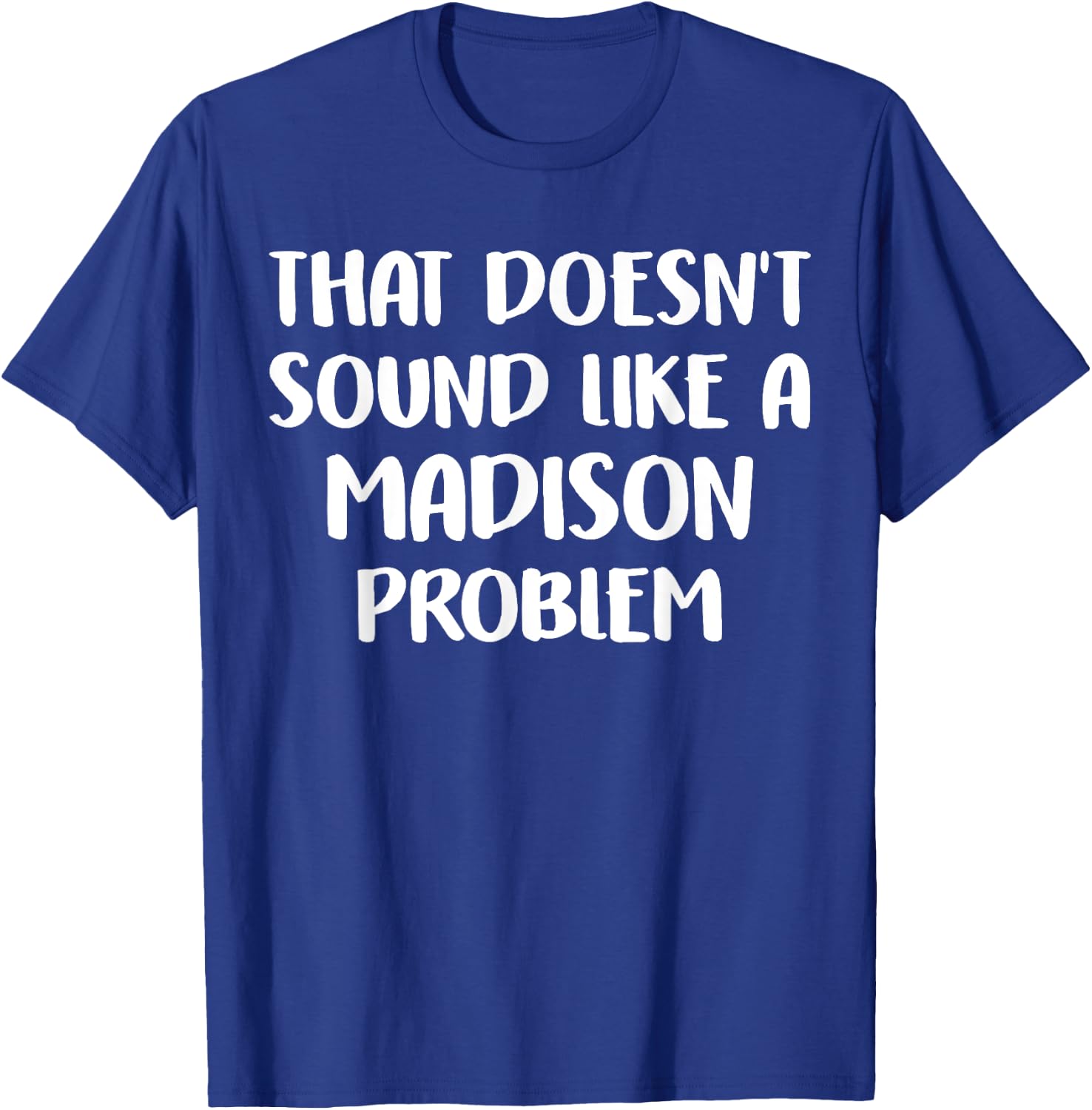 MADISON Personalized Cute Flower Girls MADISON Name T-Shirt - T-Shirt | Royal