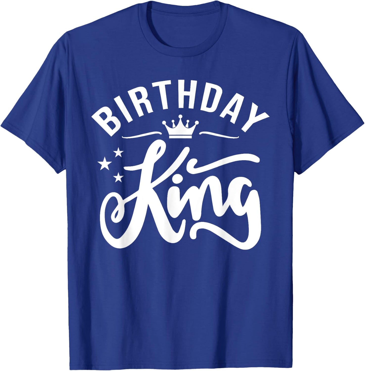 Birthday King - Son Or Dad´s Birthday Party T-Shirt - T-Shirt | Royal