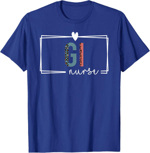 GI Nurse Gastroenterology Nurse Nurses Day T-Shirt - T-Shirt | Royal