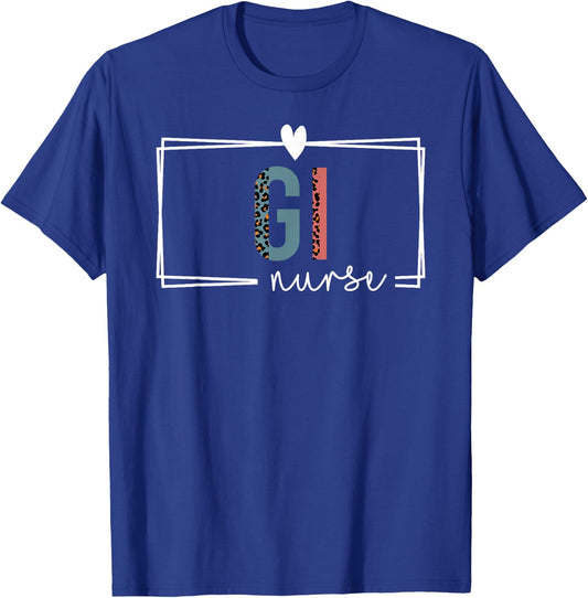 GI Nurse Gastroenterology Nurse Nurses Day T-Shirt - T-Shirt | Royal
