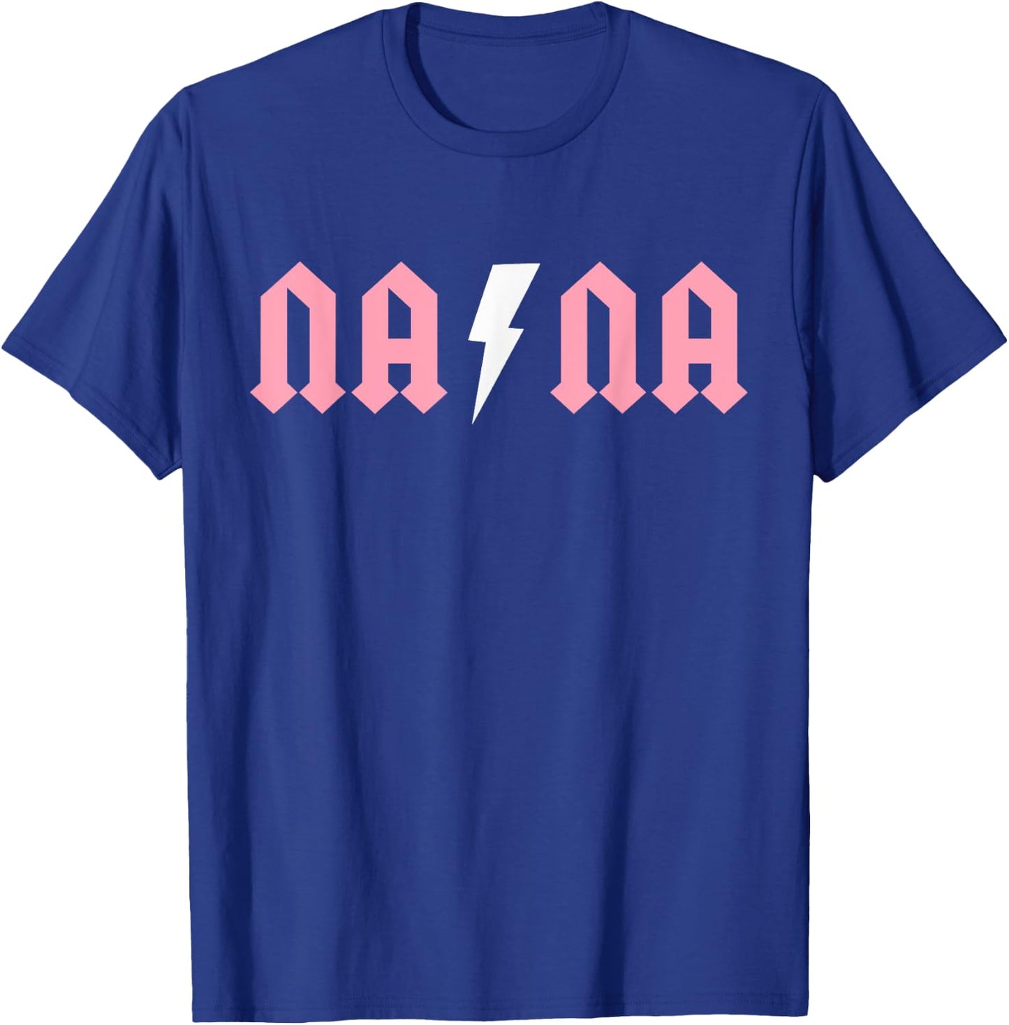 Rock n Roll Nana Birthday Rock Star Matching Family T-Shirt - T-Shirt | Royal