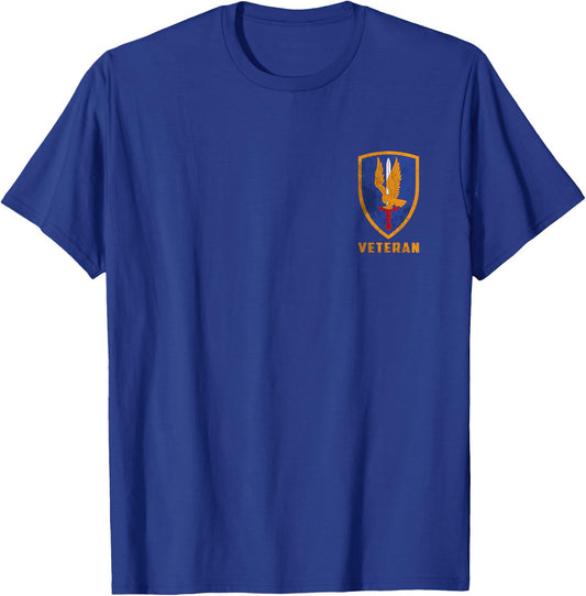 1st Aviation Brigade Military Veteran Father Day Christmas T-Shirt - T-Shirt | Royal