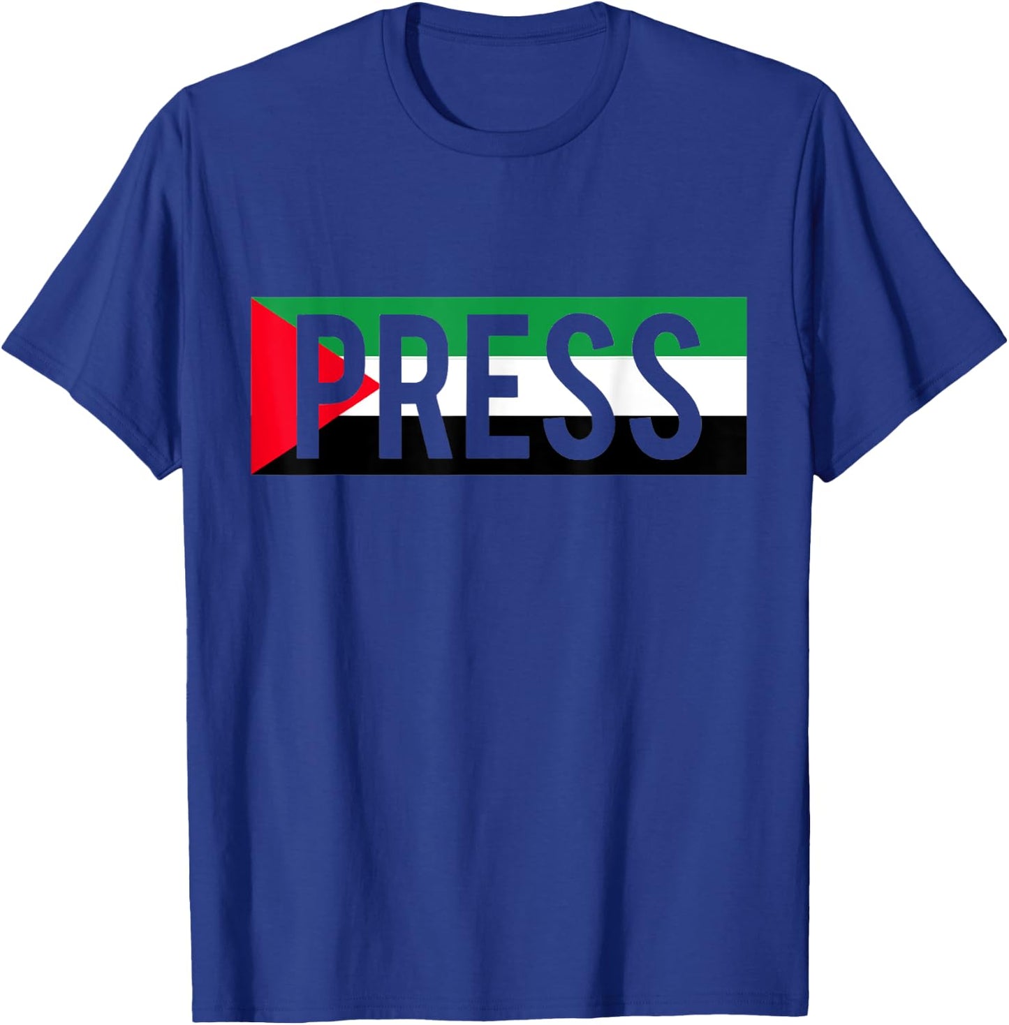 Press Journalist Palestine Press Palestinian Press T-Shirt - T-Shirt | Royal