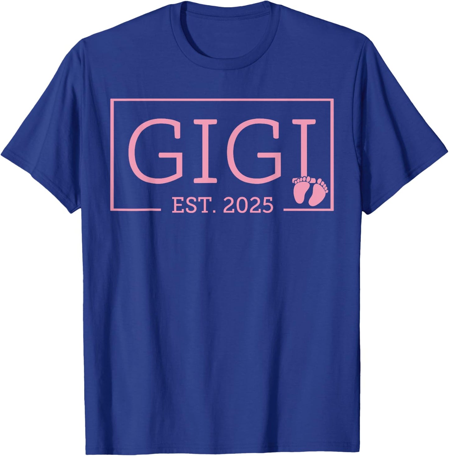 Gigi Established Est 2025 New Born Mother's Day T-Shirt - T-Shirt | Royal