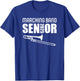2025 Senior Trombone Player Class of 2025 Varsity Band T-Shirt - T-Shirt | Royal